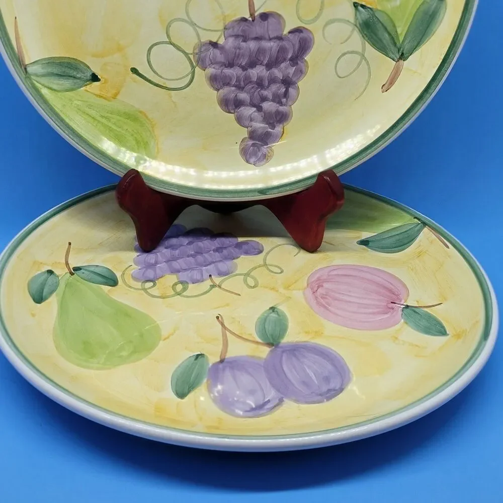 Caleca Frutta Dinner Plates 11 1/4